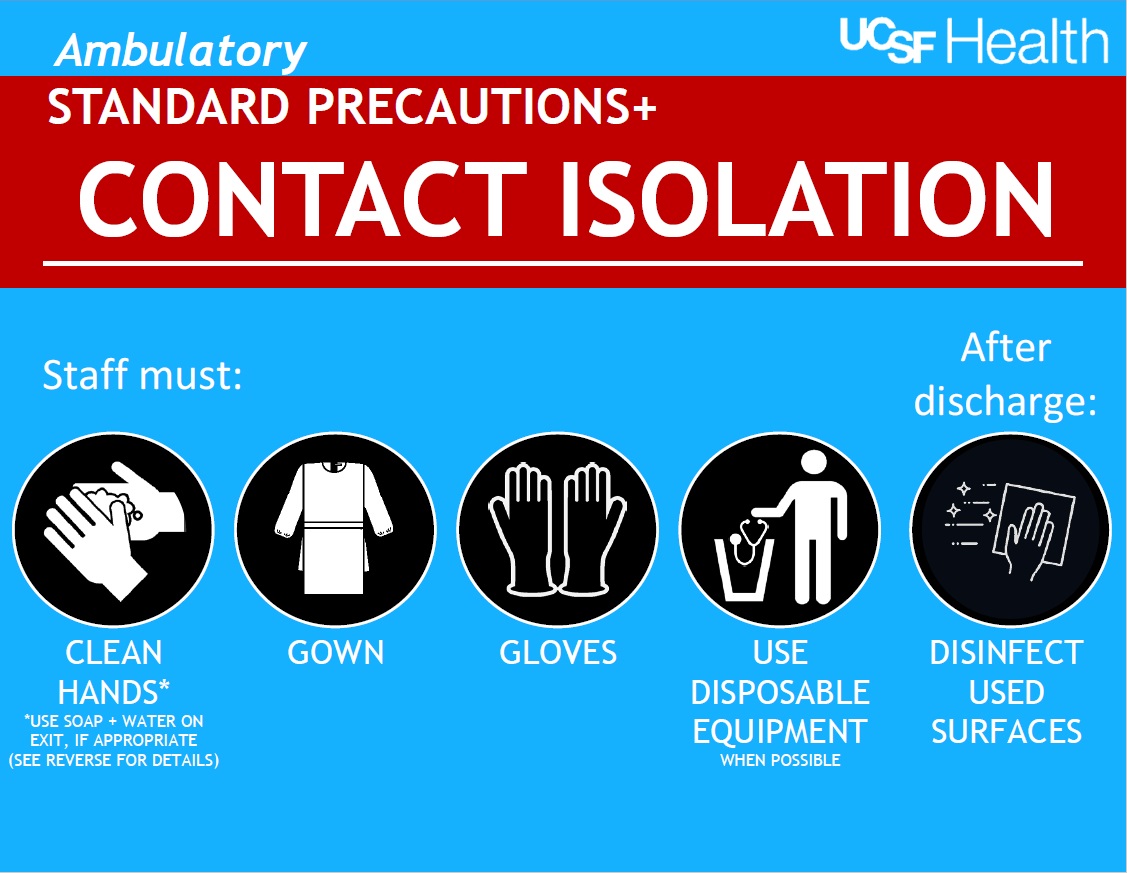 Ambulatory Contact Isolation Sign | UCSF Health Hospital Epidemiology ...